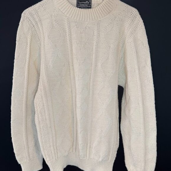 bernette Sweaters - Vintage Bernette Acrylic Knit Sweater